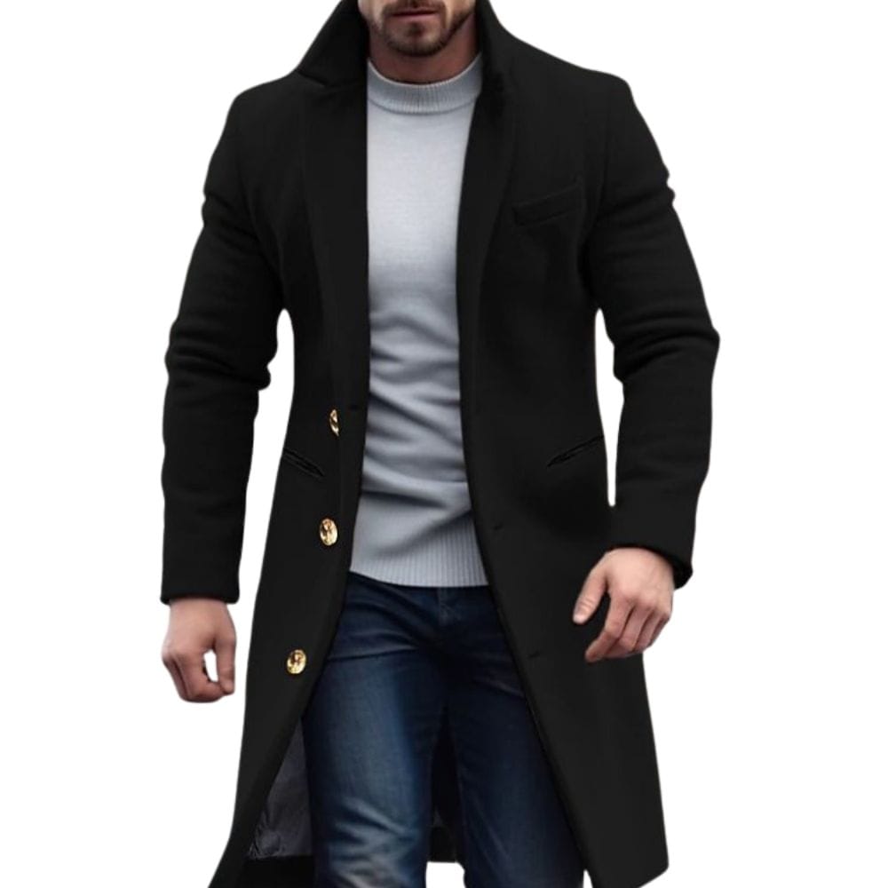 Men's Stylish Fitted Overcoat