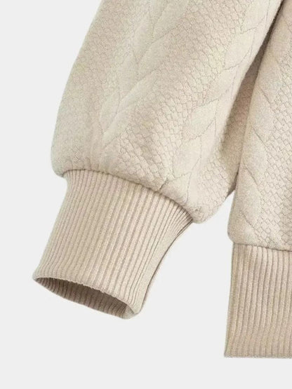 Soft Knit Quarter Zip Pullover Sweater