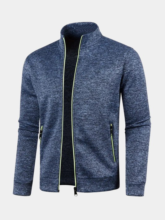 Ethan Men's Athletic Full Zip Jacket - VibreMode