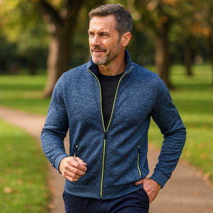 Image of Ethan | Men's Full Zip Athletic Jacket