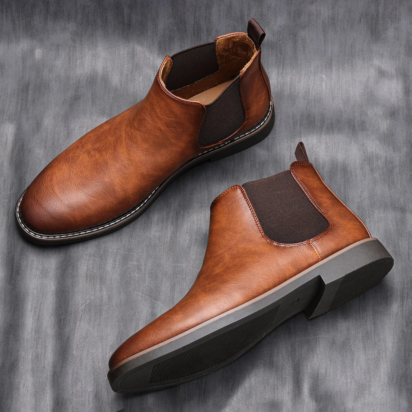 Image of Ethan | Men's Pull-On Chelsea Boots