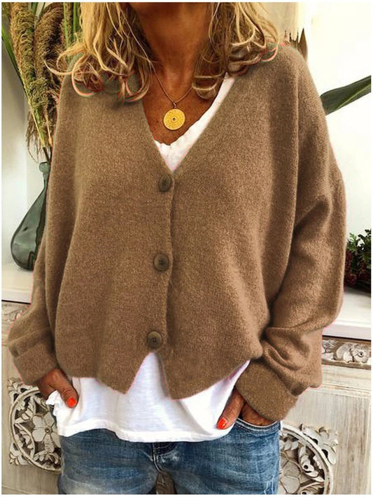 Warm Fuzzy Open Front Cardigan - VibreMode