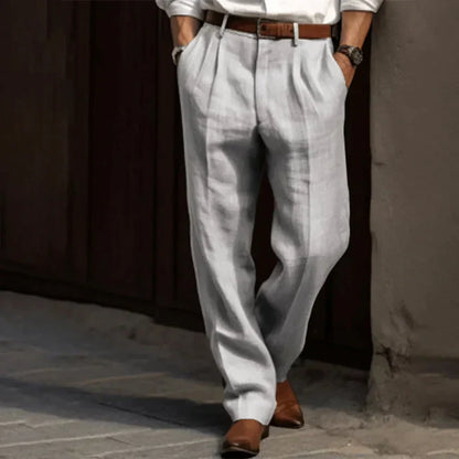 Men's Stylish Pants Cotton With Pockets - VibreMode