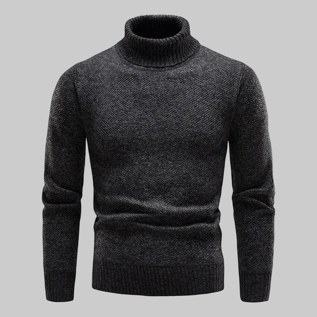 Women's Rollneck Sweater Classic Design - VibreMode