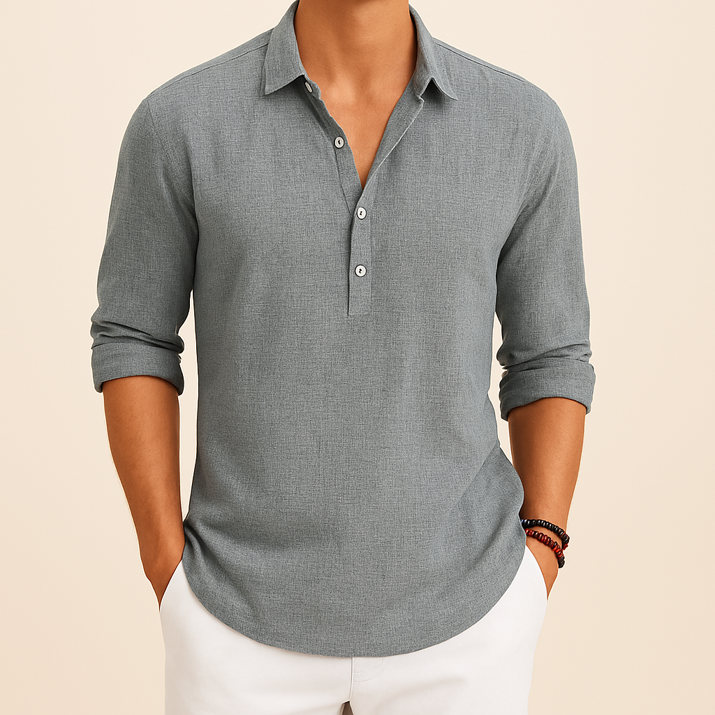 Men's Casual Long Sleeve Shirt