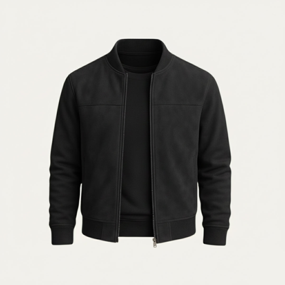 Men's Suede Jacket Autumn Brown