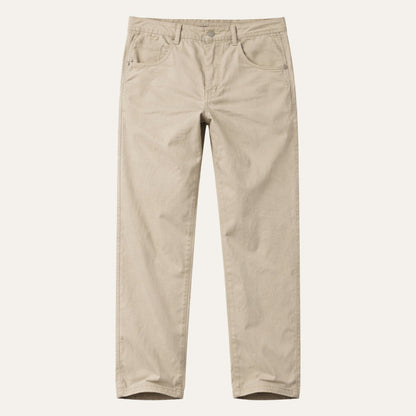 Men's Cotton Straight Leg Pants Loose Fit