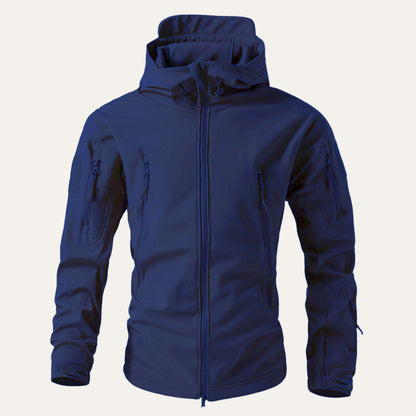 Men's Waterproof Tactical Jacket With Hood
