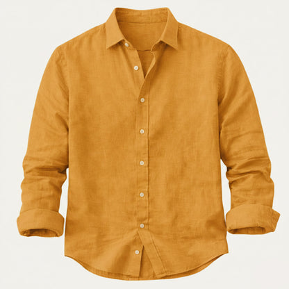 Men's Cotton Linen Summer Shirt