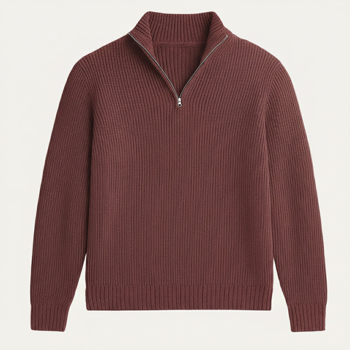 Vicenza Men's Soft Knit Half Zip Sweater