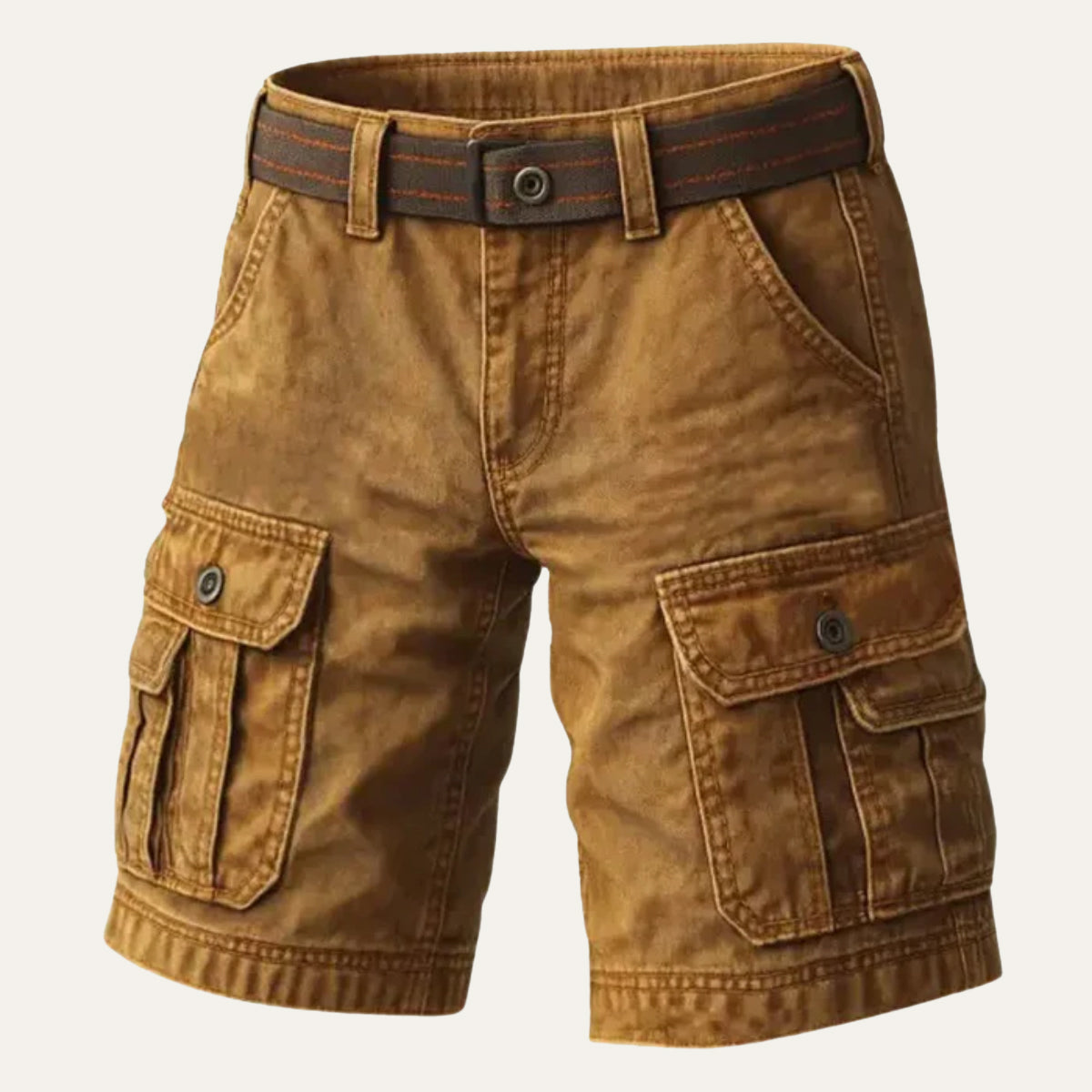 Brixton Men's Cargo Shorts Vintage Style Cotton - VibreMode