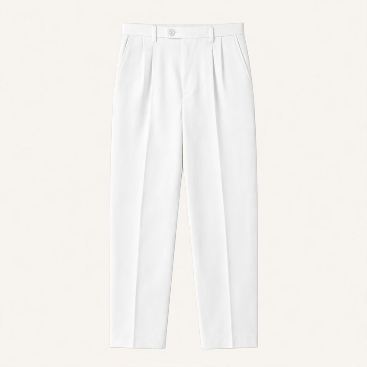 Men's Classic Pleated Tailored Pants