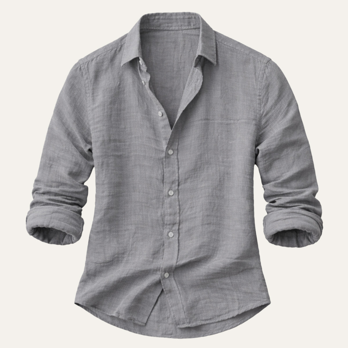 Men's Cotton Linen Beach Shirt