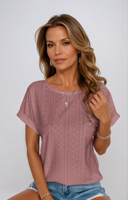 Comfy Lace Women's Blouse