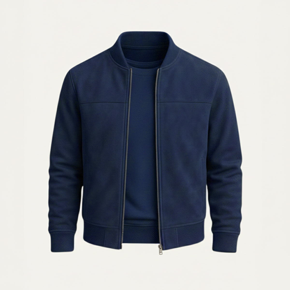 Men's Suede Jacket Autumn Brown