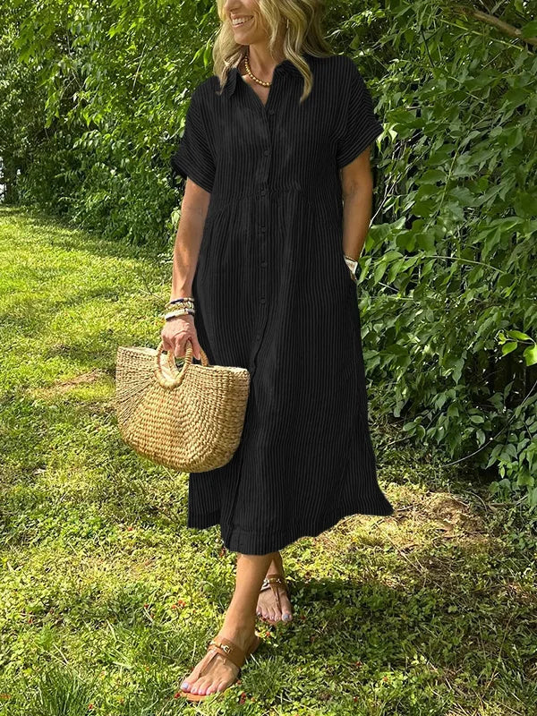 Casual Fit Shirt Dress