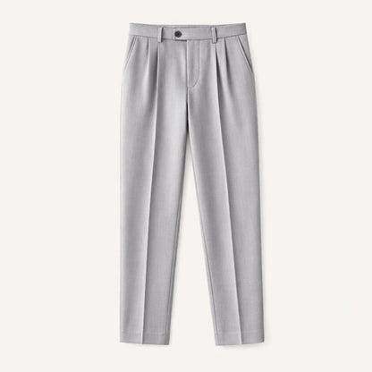 Men's Classic Pleated Tailored Pants