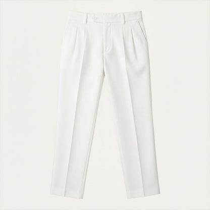 Men's Linen Summer Pants Loose Fit Breathable Beige