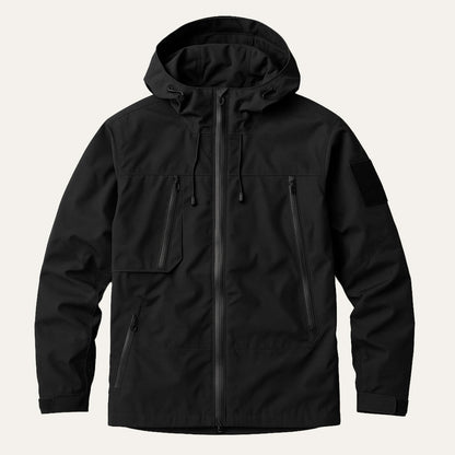 Men's Waterproof Windbreaker Hooded Jacket Lightweight