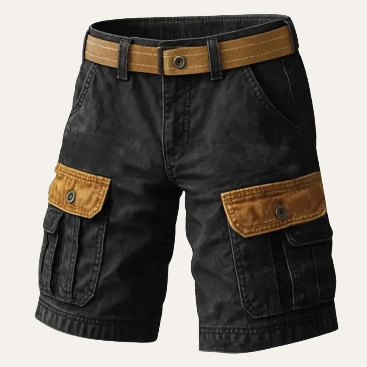 Brixton Men's Cargo Shorts Vintage Style Cotton
