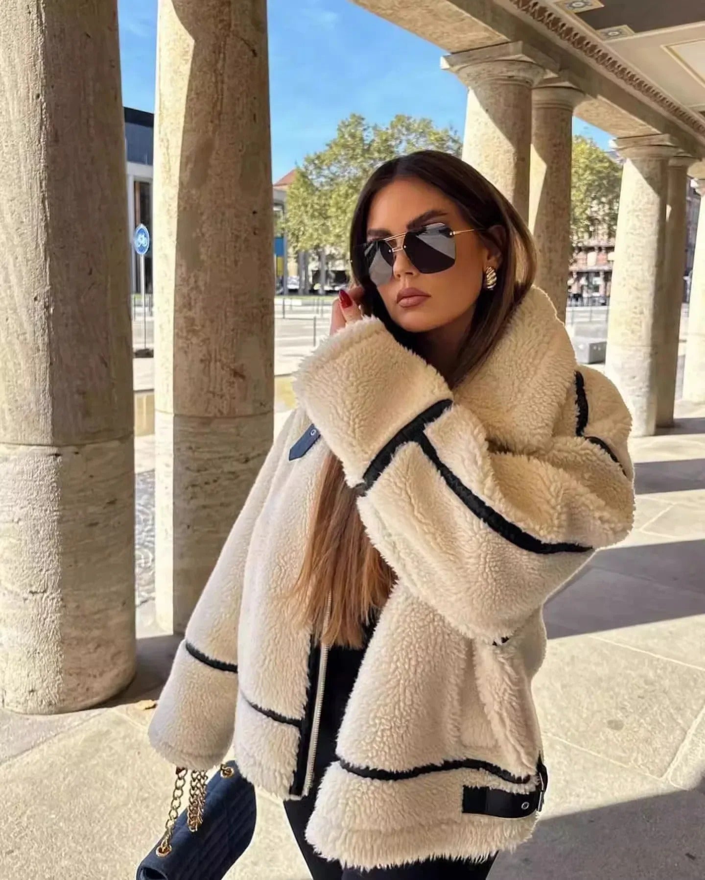 Women's Oversized Jacket Comfortable Outerwear