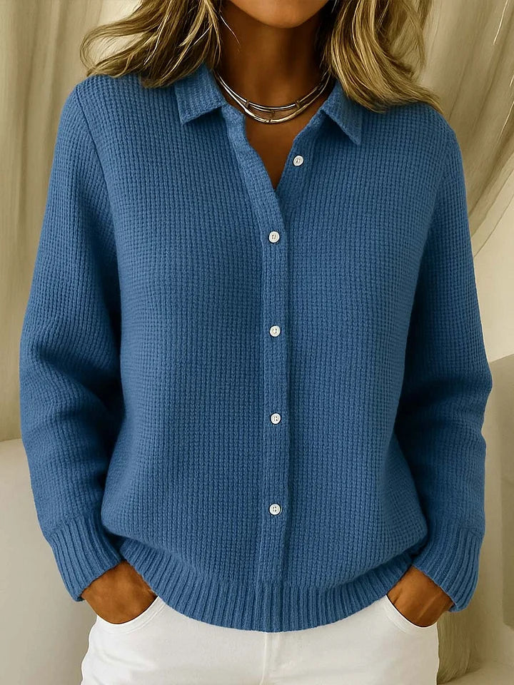 Stylish Cozy Open Front Cardigan