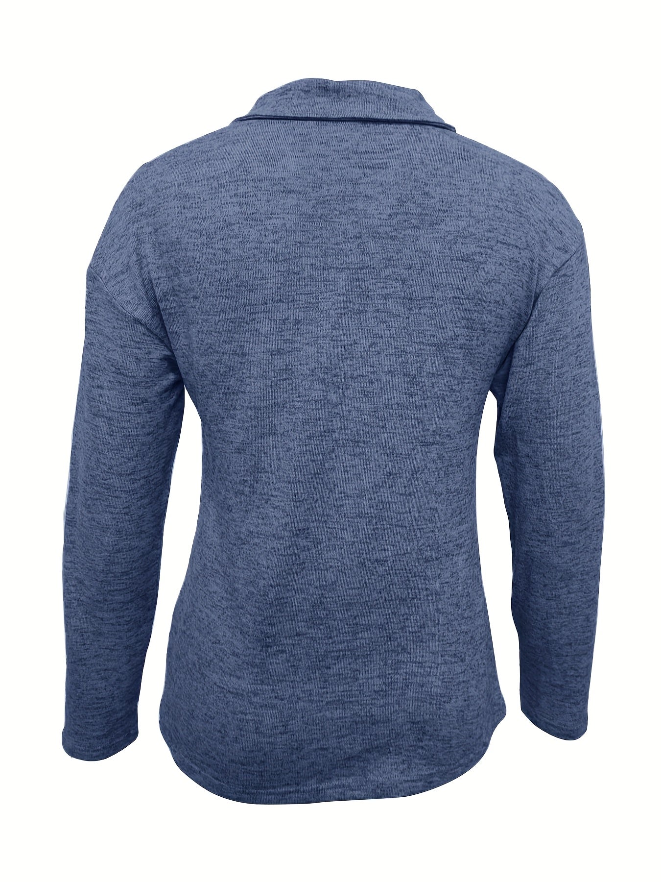 Relaxed Fit Crew Neck Long Sleeve Shirt