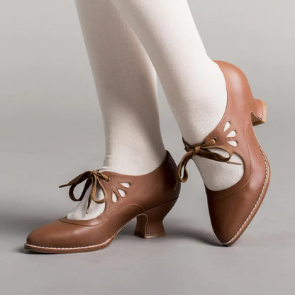 Women's Mary Jane Shoes Closed-Toe Vintage Style
