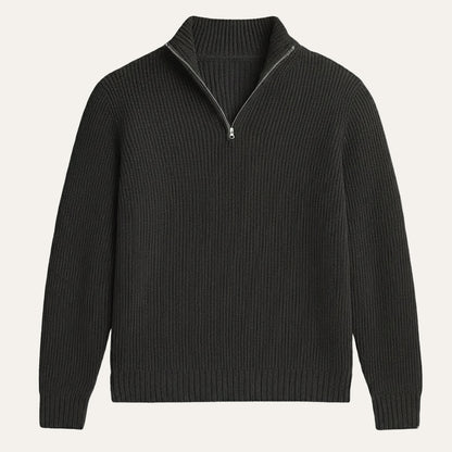 Vicenza Men's Soft Knit Half Zip Sweater