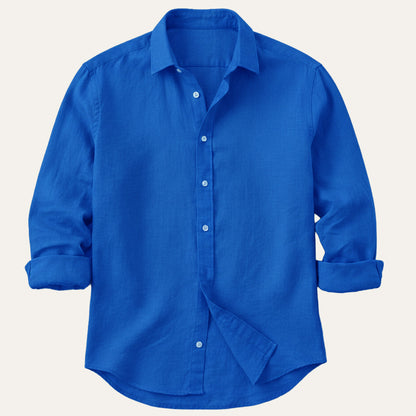 Men's Cotton Linen Summer Shirt