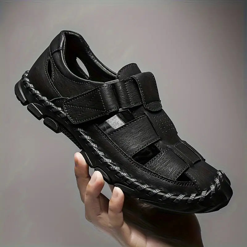 Genuine Leather Summer Sandals - VibreMode