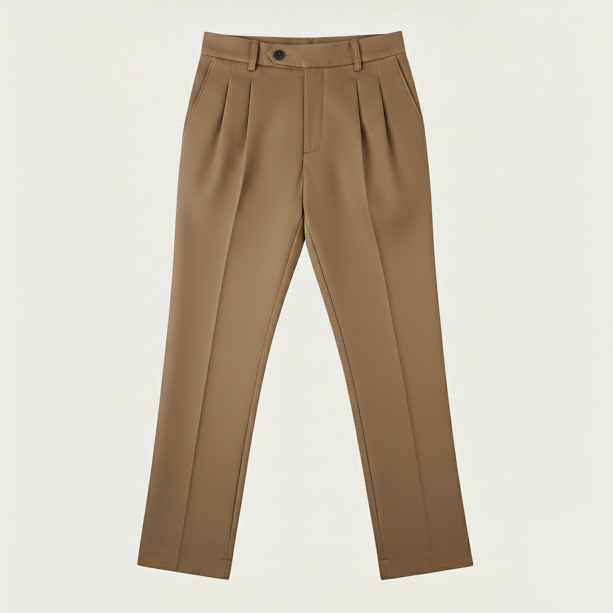 Men's Linen Summer Pants Loose Fit Lightweight Beige
