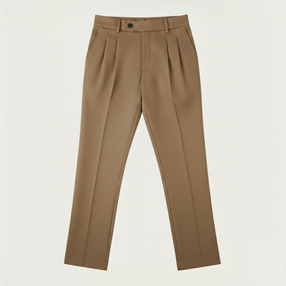 Men's Linen Summer Pants Loose Fit Lightweight Beige