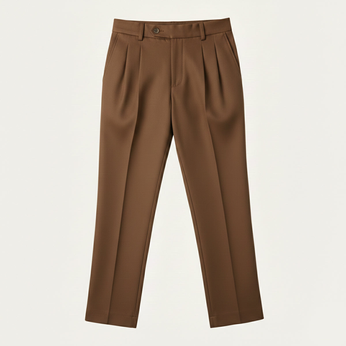 Men's Linen Summer Pants Loose Fit Breathable Beige