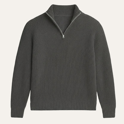 Vicenza Men's Soft Knit Half Zip Sweater