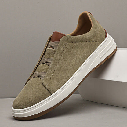 Men's Casual Cowhide Sneakers