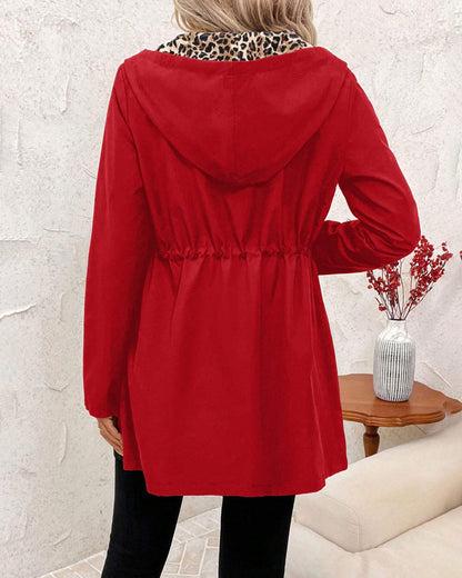 Women's Hooded Zip Up Jacket