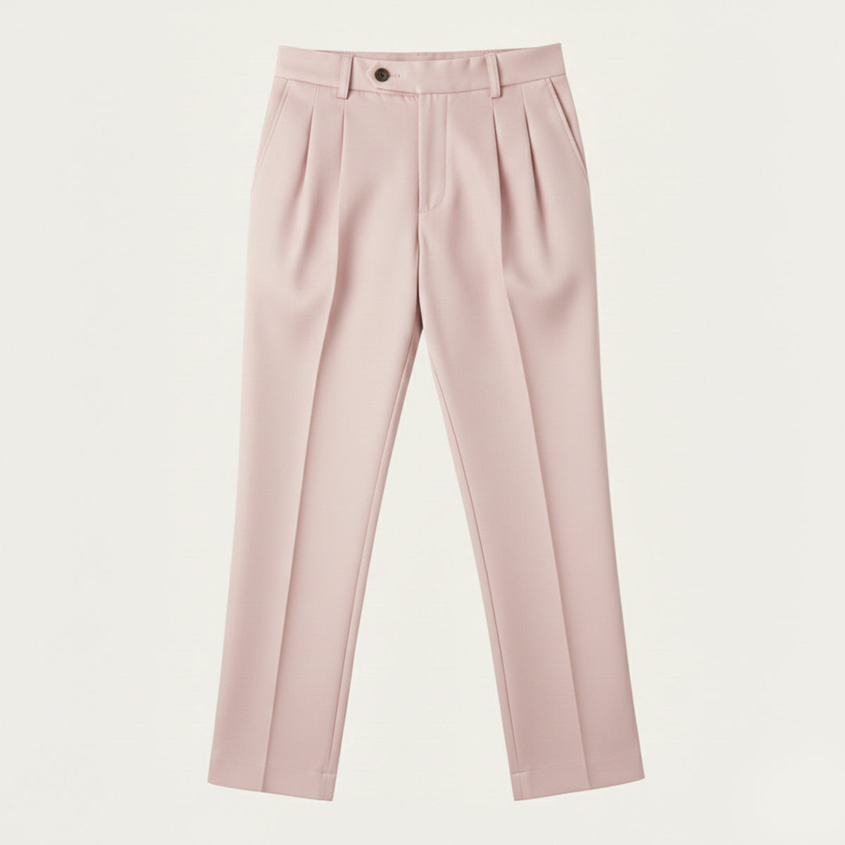 Men's Linen Summer Pants Loose Fit Breathable Beige