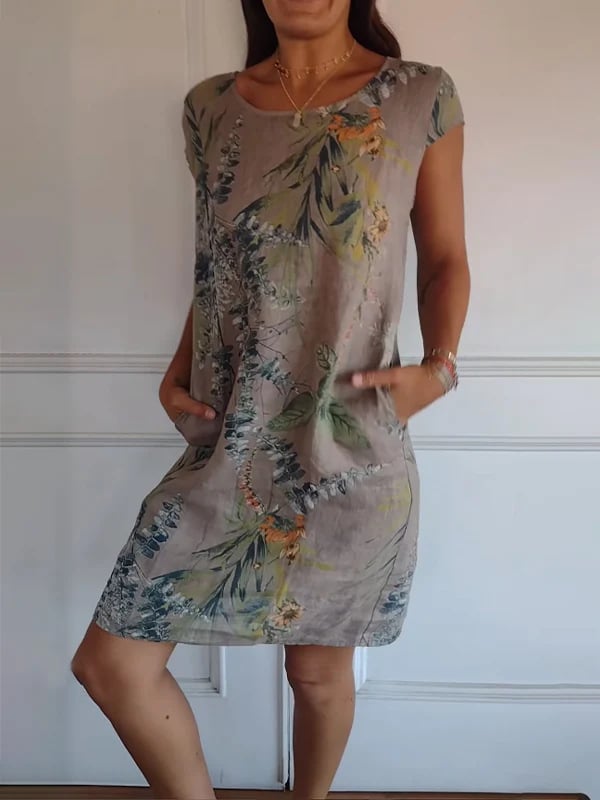 Floral Easy Fit Summer Dress
