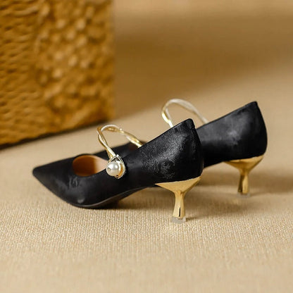 Low Heel Kitten Shoes