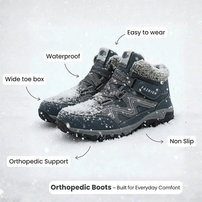 Supportive Orthopedic Waterproof Ankle Boots