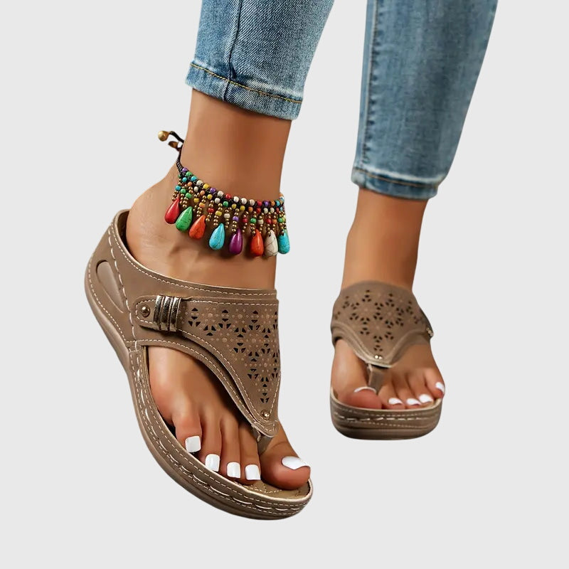 Comfortable Womens Slip On Sandals