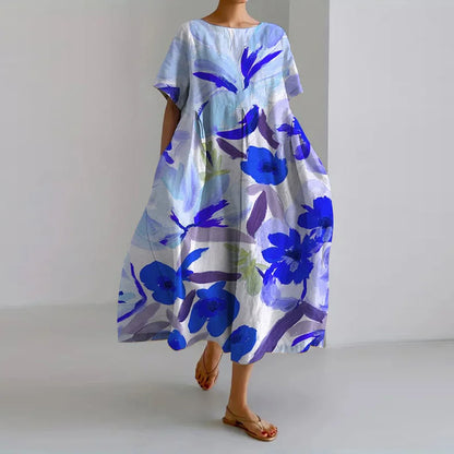 Comfortable Floral Sundress for Women