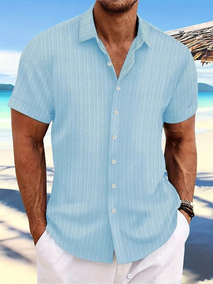 Men's Short Sleeve Casual Shirt