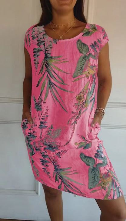 Floral Easy Fit Summer Dress