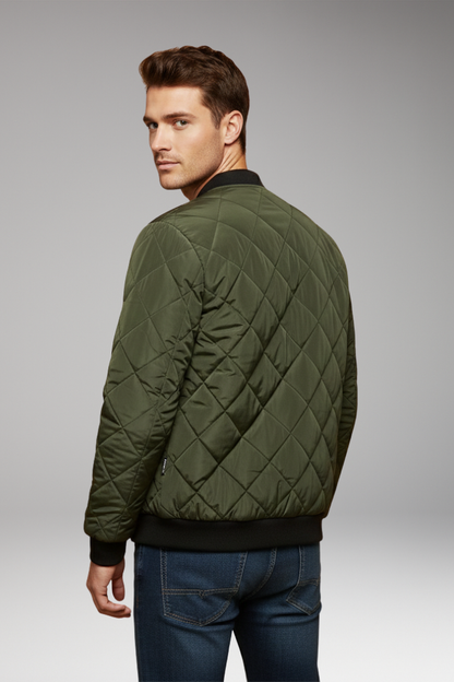 Men's Padded Zipper Jacket