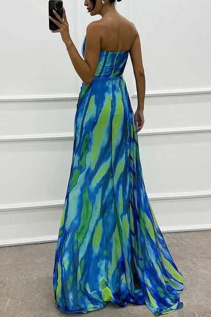 Women's Maxi Dress Floral Wedding Guest