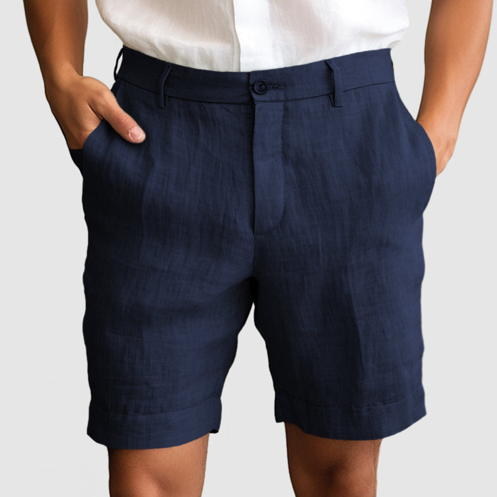 Men's Cotton Linen Shorts