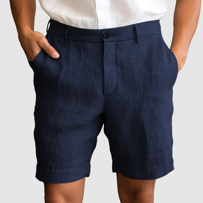 Men's Cotton Linen Shorts