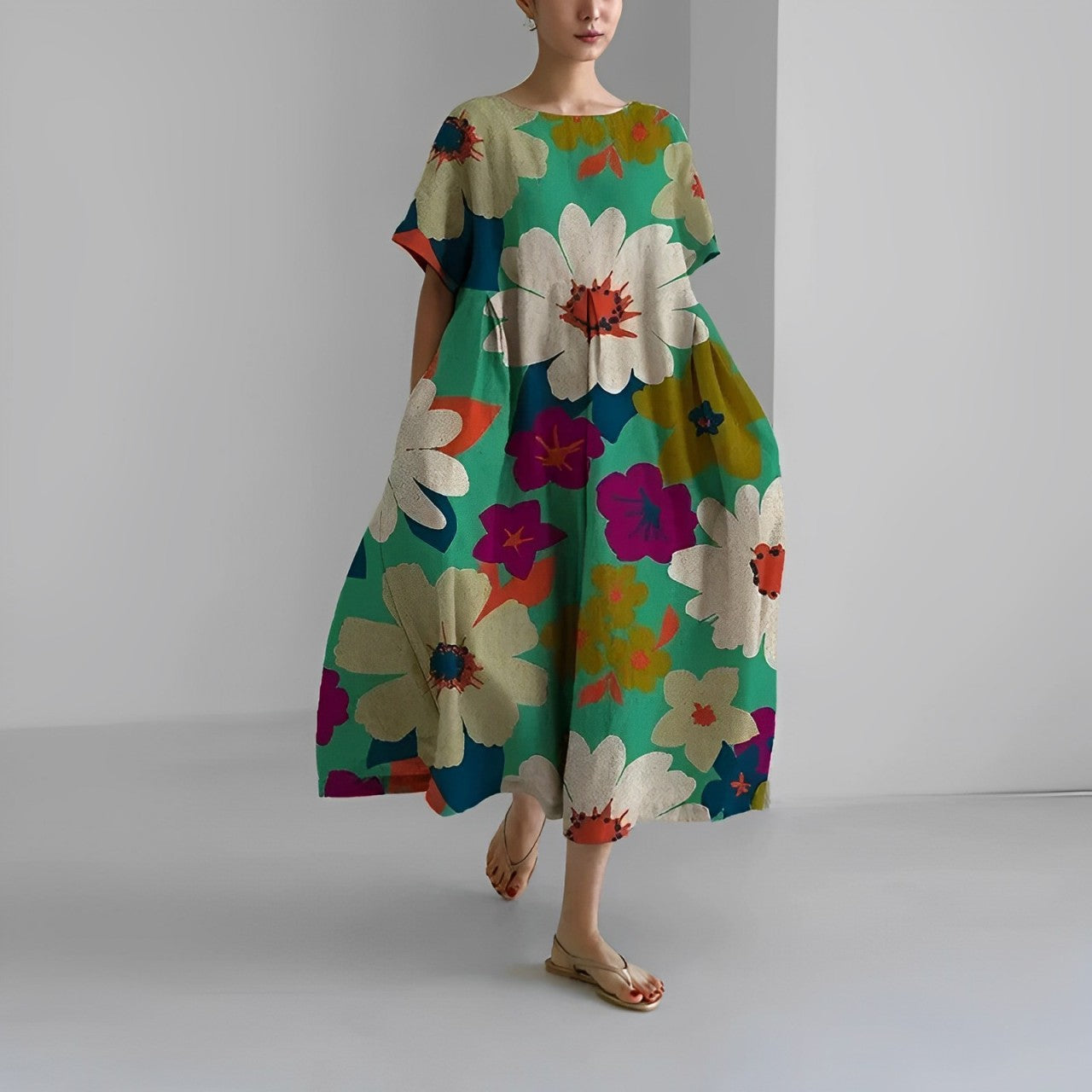 Chic Free-Spirited Maxi Dress